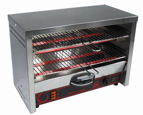 Electric grill - 11572 - SOFRACA - countertop / commercial / salamander