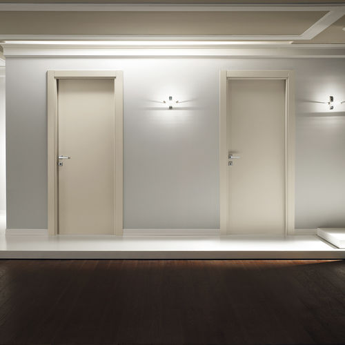 Interior door - Brio 1L - GIDEA - laminate / swing / contemporary