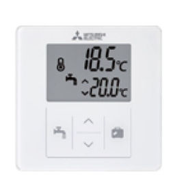 Surface-mounted heating controller - PAR-WT - MITSUBISHI ELECTRIC - remote / wireless