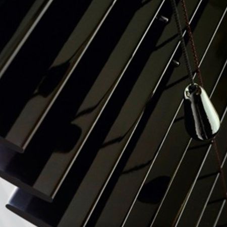 Venetian blinds - AMISHADE : LAQUE - AMI A. LENGLART - for window / wooden / chain-operated