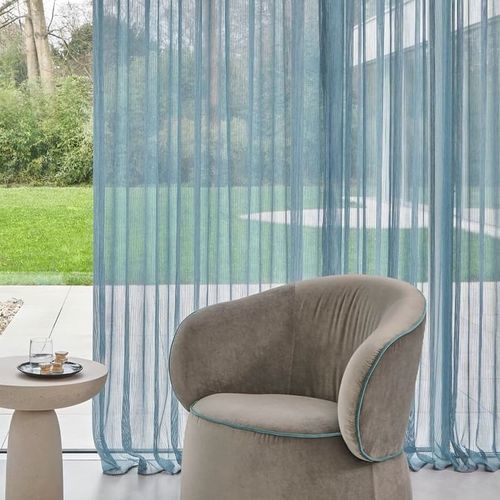 Curtain fabric - PLEATS - JAB ANSTOETZ FABRICS - plain / polyester / decorative