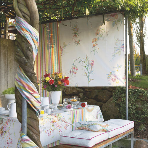 Curtain fabric - SALON DE PROVENCE - JAB ANSTOETZ FABRICS - nature pattern / cotton / printed