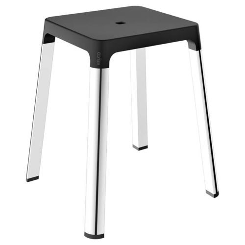 Contemporary shower stool 35082 KEUCO plastic / metal base / 4legged