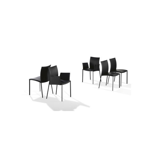 Contemporary chair - NOBILE SOFT X - DRAENERT - indoor / fabric / leather