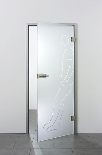 Interior door - ST. VALENTIN - SPRINZ - glass / swing / sliding