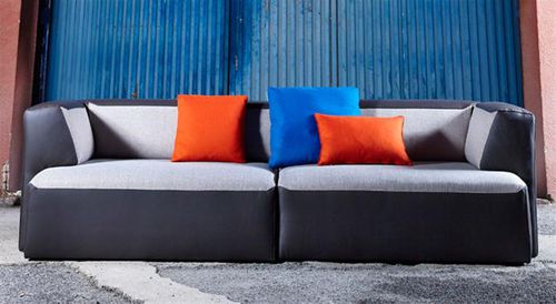 Modular sofa - CAYMAN - GRASSOLER - contemporary / fabric / multi-color