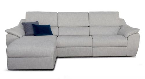 Modular sofa - ROMULUS - GRASSOLER - contemporary / fabric / gray