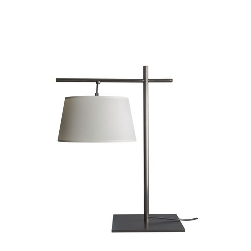 Desk lamp - L141 - CASADISAGNE - brass / cotton / contemporary