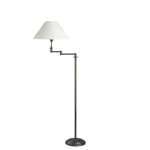 Floor-standing lamp - LD06 - CASADISAGNE - brass / fabric / traditional