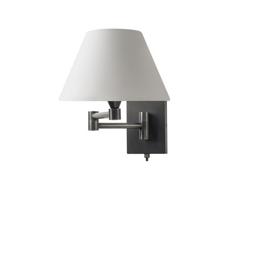 Contemporary wall light - AL300INT - CASADISAGNE - indoor / brass / cotton