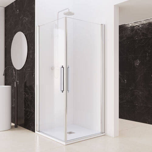 Fixed shower screen - ARCOIRIS PLUS - PROFILTEK - folding / corner ...