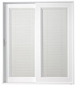 Sliding patio door - JAZZ® WIDE - Royal Group Technologies - vinyl / aluminum / double-glazed