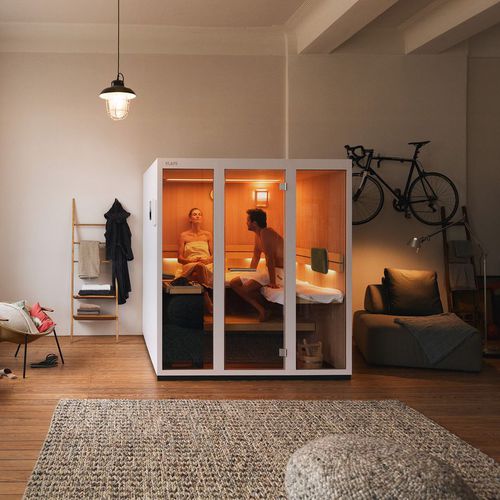 Home sauna - EASY - KLAFS - wooden / indoor / prefab