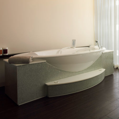 Professional bathtub - SANOSPA - KLAFS - ceramic / contemporary / hydromassage