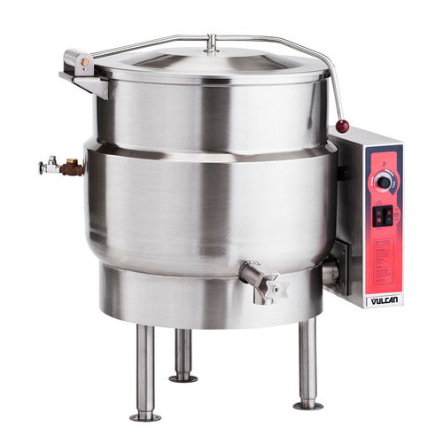 Electric boiling pan - K20EL - VULCAN - steam / floor-mounted / commercial