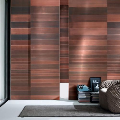 Interior door - Stars  - LAURAMERONI - metal / sliding / contemporary