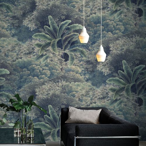 Contemporary wallpaper - PALMERIA - Fischbacher 1819 - nonwoven fabric ...