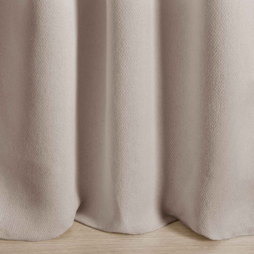 Curtain fabric - SERAINA - Fischbacher 1819 - plain / linen / gray