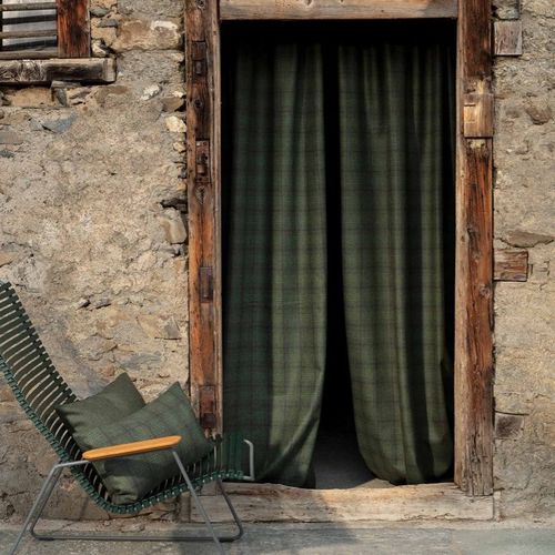 Upholstery fabric - BENU CHECK - Fischbacher 1819 - for curtain / plaid / polyester