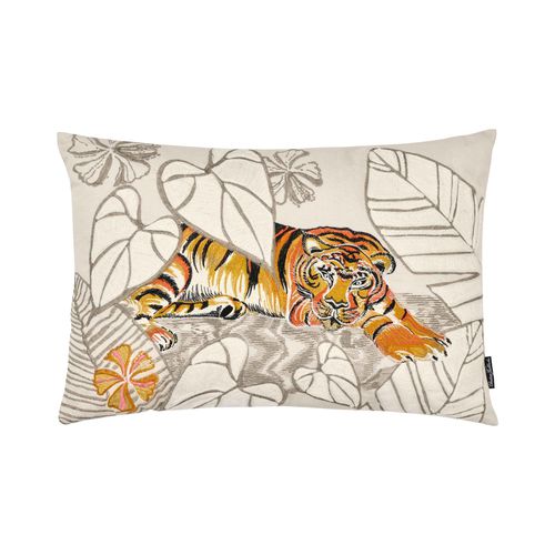 Rectangular cushion - DAWON  - Fischbacher 1819 - floral / animal motif / home