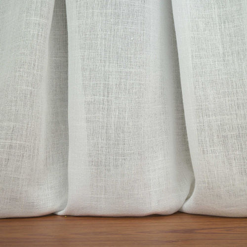 Curtain fabric - RICORDI  - Fischbacher 1819 - plain / polyester / linen