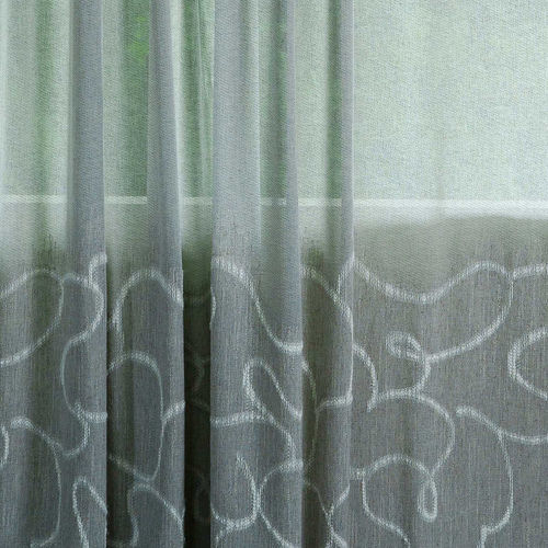 Curtain fabric - PAULINE - Fischbacher 1819 - patterned / cotton / linen