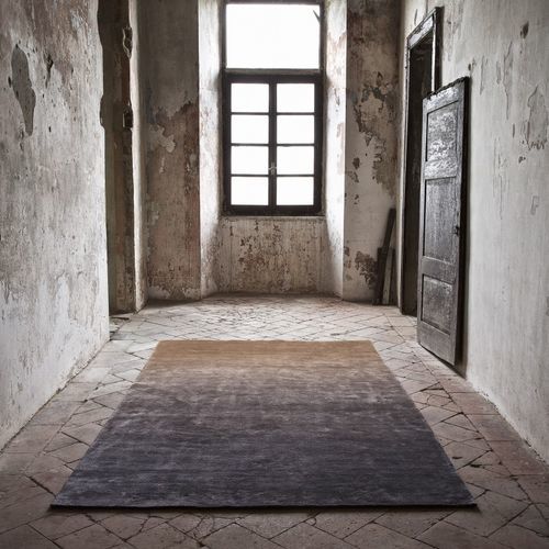 Contemporary rug - VIS À VIS - Fischbacher 1819 - patterned / wool / linen