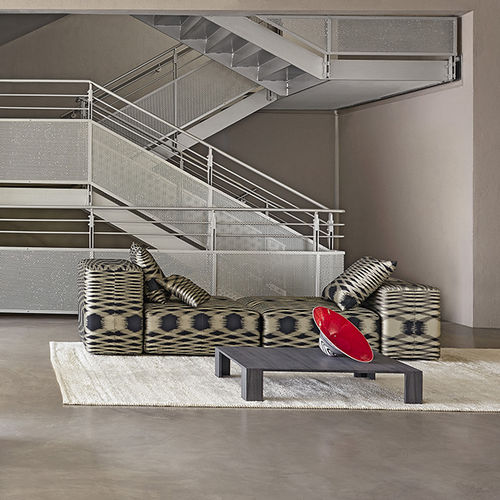 Upholstery fabric - POPPIES FLAME RETARDANT - MISSONI HOME - geometric pattern / Trevira CS® / jacquard