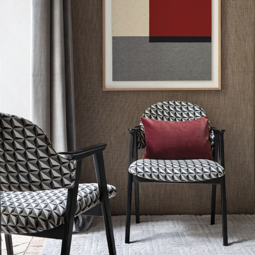 Upholstery fabric - SINTRA : CASCAIS - ALHAMBRA - for curtain / geometric pattern / polyester