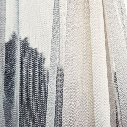 Plain sheer curtain fabric - CIRCE - Rubelli - polyester / Trevira CS® / washable