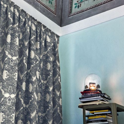 Upholstery fabric - FIAMMETTA - Rubelli - for curtain / patterned / Trevira CS®