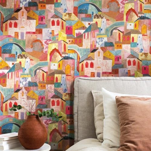 Interior wall-covering - BURANO  - Rubelli - vinyl / printed / non-woven
