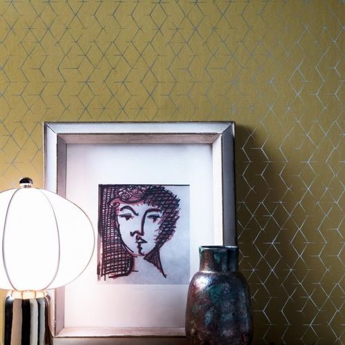 Interior wall-covering - SHIBORI   - Rubelli - printed / non-woven / fabric look