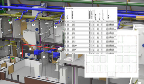 Calculation software - DDSCAD SANITARY - Graphisoft - design / CAD / for heating systems