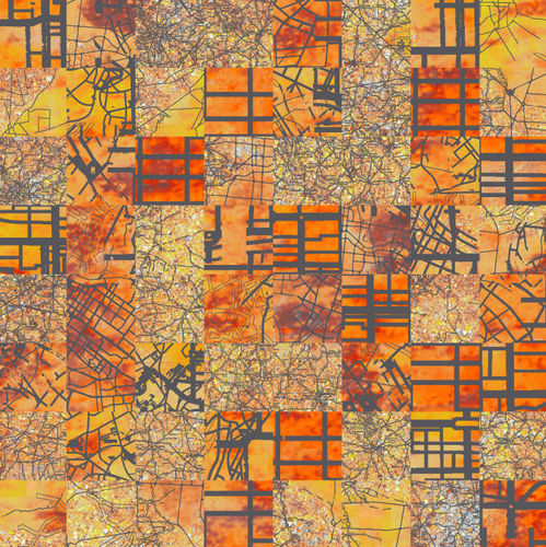 Carpet tile - CITYSCAPES MODULAR SCHUFFLE  - egetæpper - tufted / loop pile / synthetic