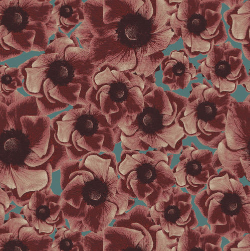 Tufted carpet - NATURE : MAXI POPPY  - egetæpper - loop pile / woven / synthetic