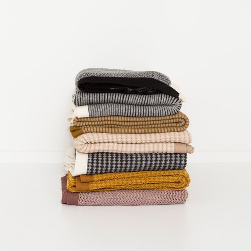 Merino wool blanket - BONNET - casalis