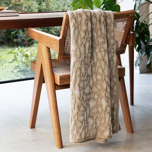 Merino wool blanket - EARTH - casalis