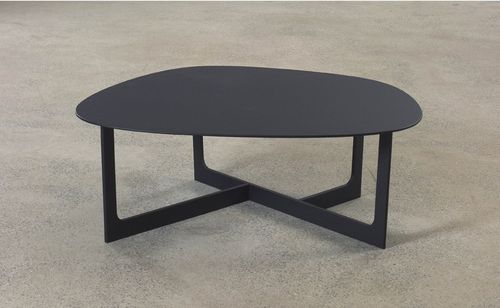 Contemporary coffee table - INSULA : EJ 190-199 - Erik Jørgensen - linoleum / lacquered aluminum / commercial