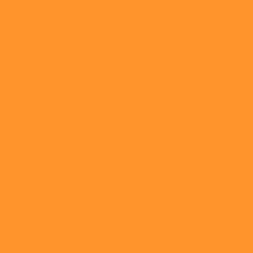 Plain decorative laminate - TANGERINE  - Polyrey - satin / HPL / orange