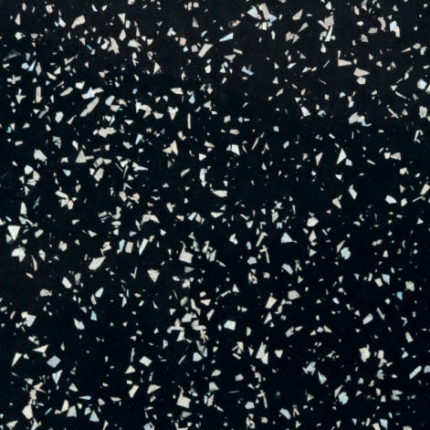 Stone look decorative laminate - STRASS NOIR - Polyrey - polished / HPL / high-resistance