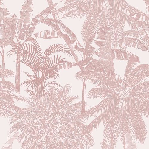Contemporary wallpaper - PALMS QUARZO - Coordonné - vinyl / nature pattern / wallpaper look