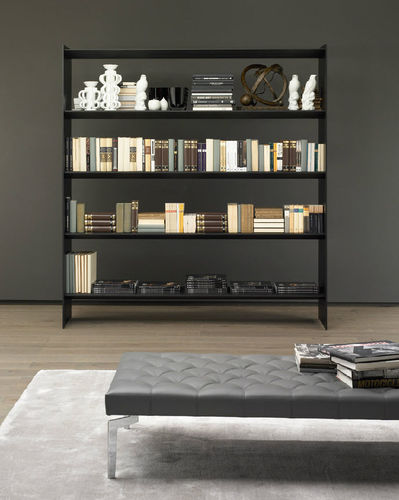 Contemporary shelf - CARANDACHE - CasaDesùs - aluminum / black