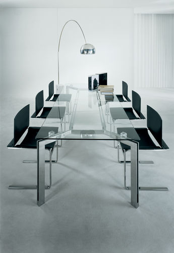 Contemporary boardroom table - TANGO - CasaDesùs - metal / commercial