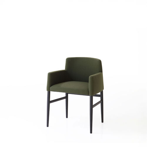 Contemporary chair - PIOGGIA  - Porro - indoor / fabric / ash