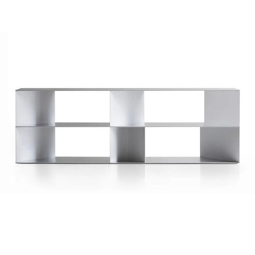 Free-standing bookcase - RYO - Porro - contemporary / contract / aluminum