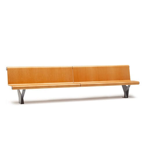 Contemporary public bench - VACANTE - Sellex - perforated sheet metal / iron / stainless steel