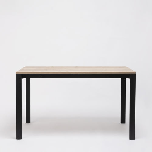 Contemporary table - PUNTO - Ondarreta - birch / plywood / glass