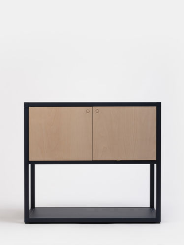 Sideboard with long legs - DRY - Ondarreta - contemporary / steel / laminate