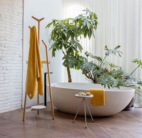 Floor coat rack - FORC - Mobles 114 editions - contemporary / metal / wooden